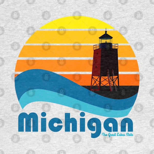 Michigan Waves by Megan Noble